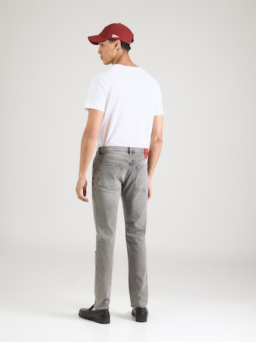HUGO Slimfit Jeans '734' i grå
