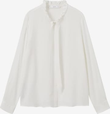 MANGO Blouse 'Fru' in White: front