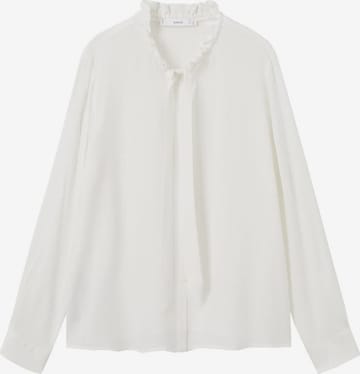 MANGO Bluse 'Fru' in Weiß: predná strana