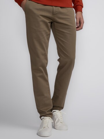 Regular Pantalon chino 'Joseph' Petrol Industries en marron