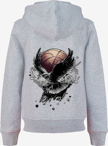 F4NT4STIC Sweatshirt 'Basketball Adler' in Grau