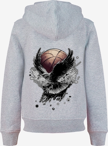 F4NT4STIC Sweatshirt 'Basketball Adler' in Grey