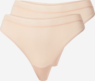 ESPRIT - Tanga en beige: frente