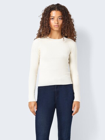 Pullover 'FIFI' di Noisy may in beige: frontale