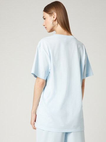 VIERVIER Shirt 'Flynn' in Blauw