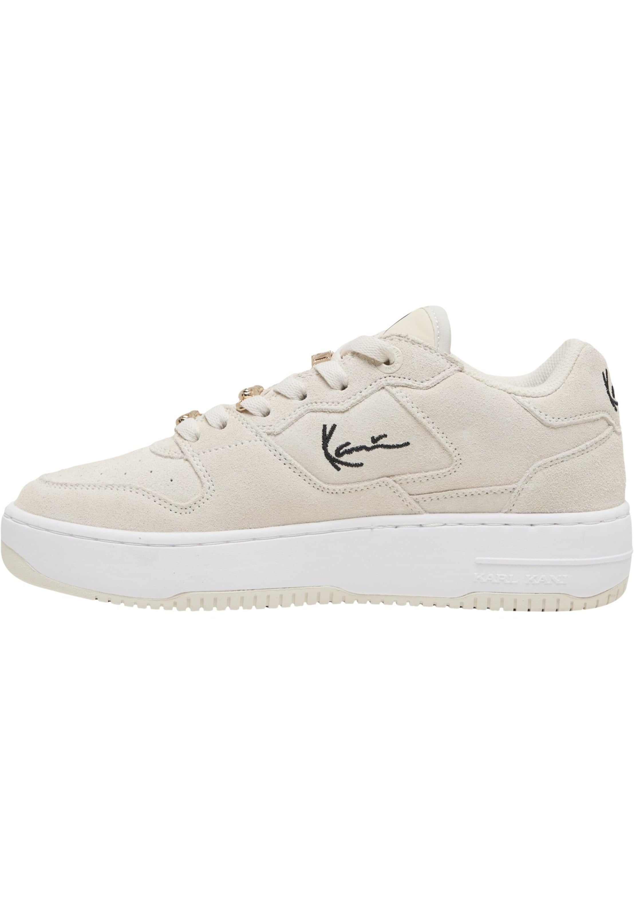 Karl Kani Baskets basses '89 Up' 23 PRM' en beige / noir, Vue avec produit