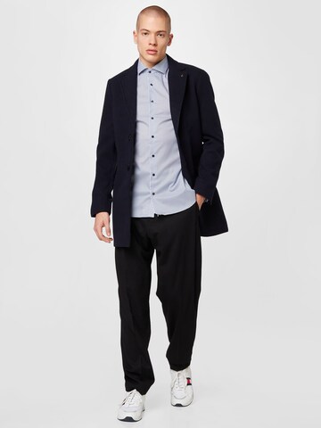 BURTON MENSWEAR LONDON Between-Seasons Coat in Blue