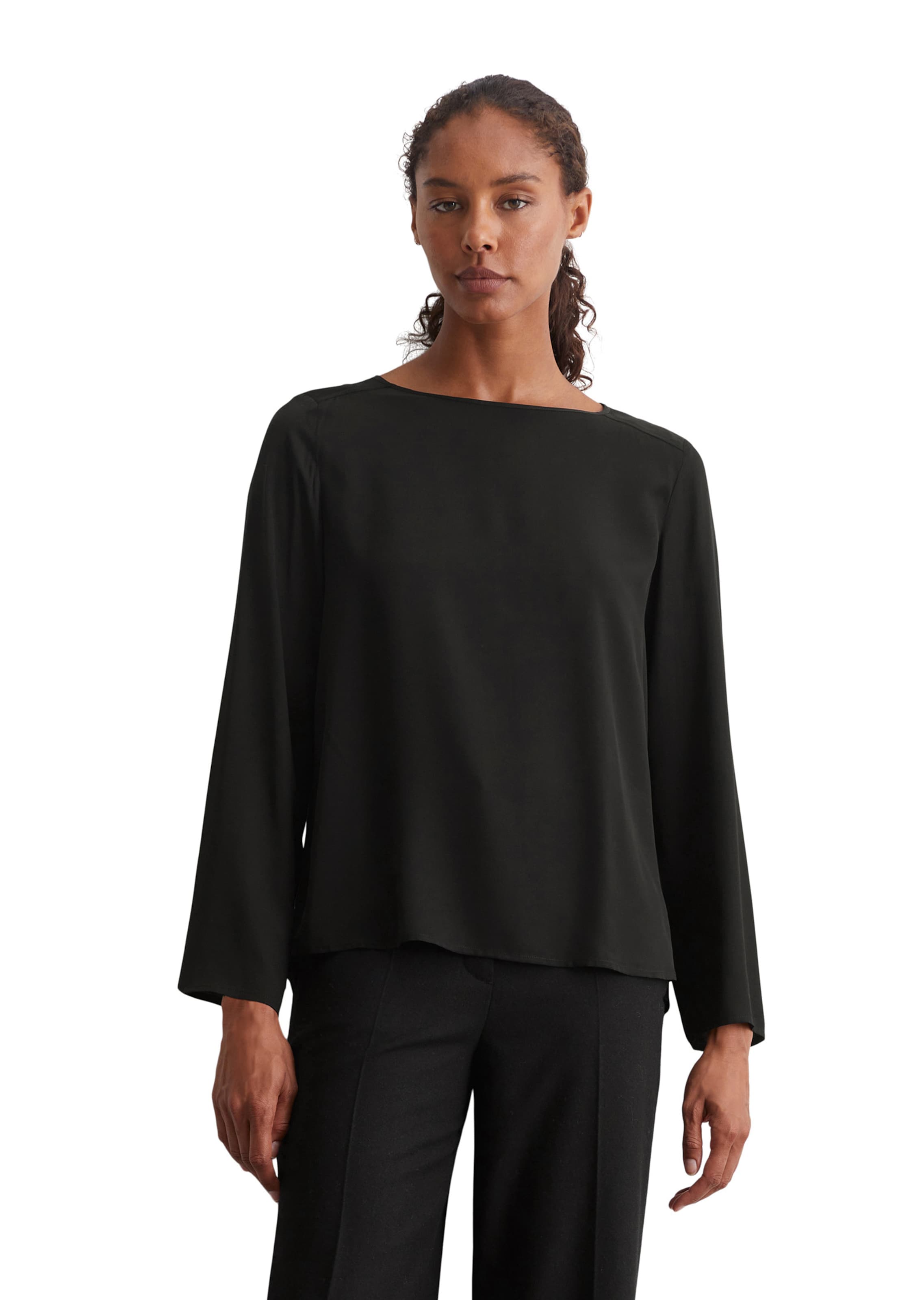 Marc O'Polo Shirt in Black: front