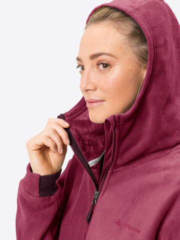 VAUDE Functionele fleece jas 'Neyland' in Roze