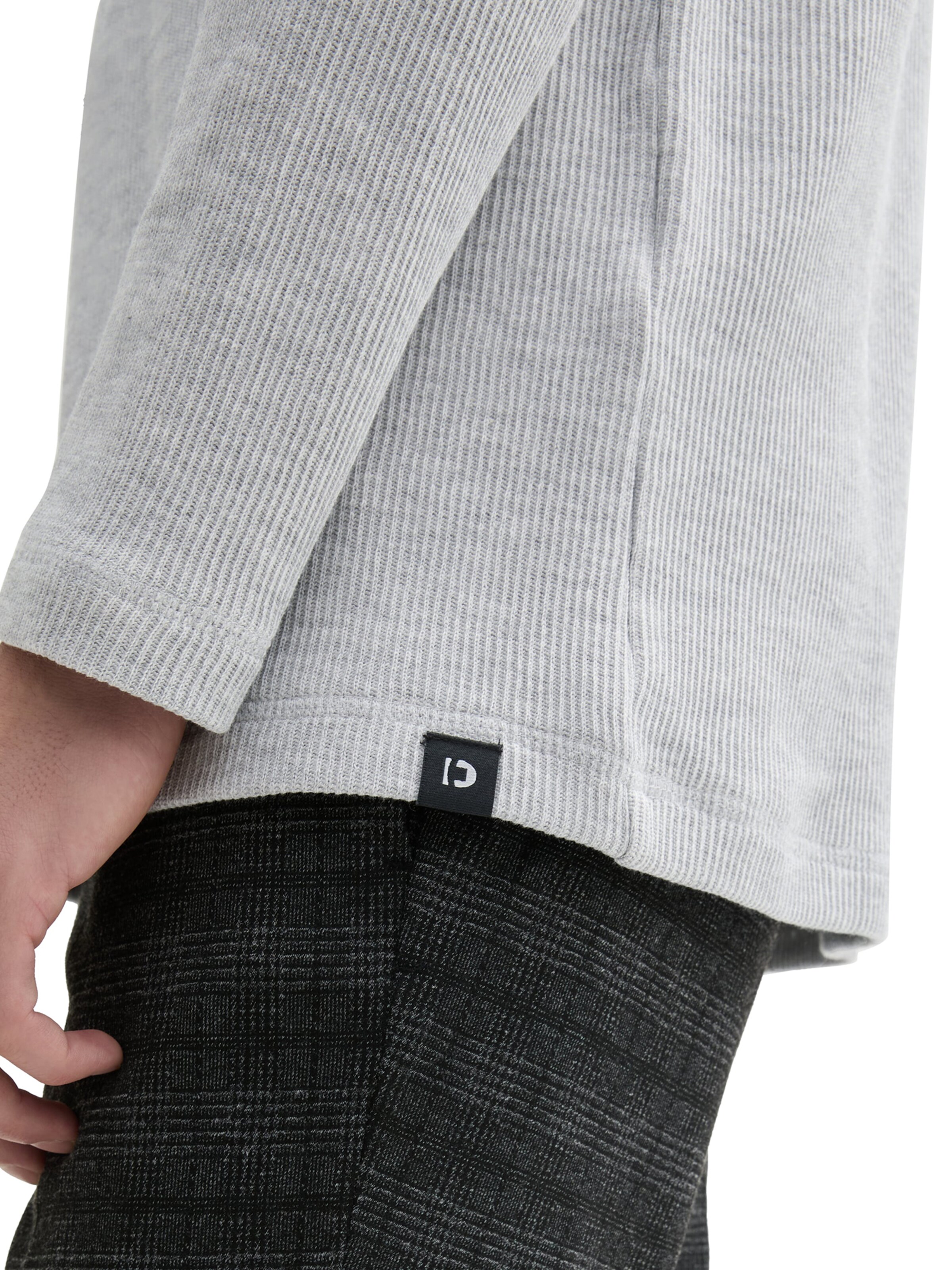 TOM TAILOR DENIM Shirt in Grey