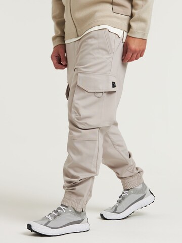CHASIN' Regular Cargo trousers 'Rift Flow' in Beige