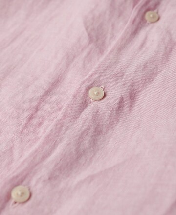 Superdry Comfort Fit Hemd in Pink