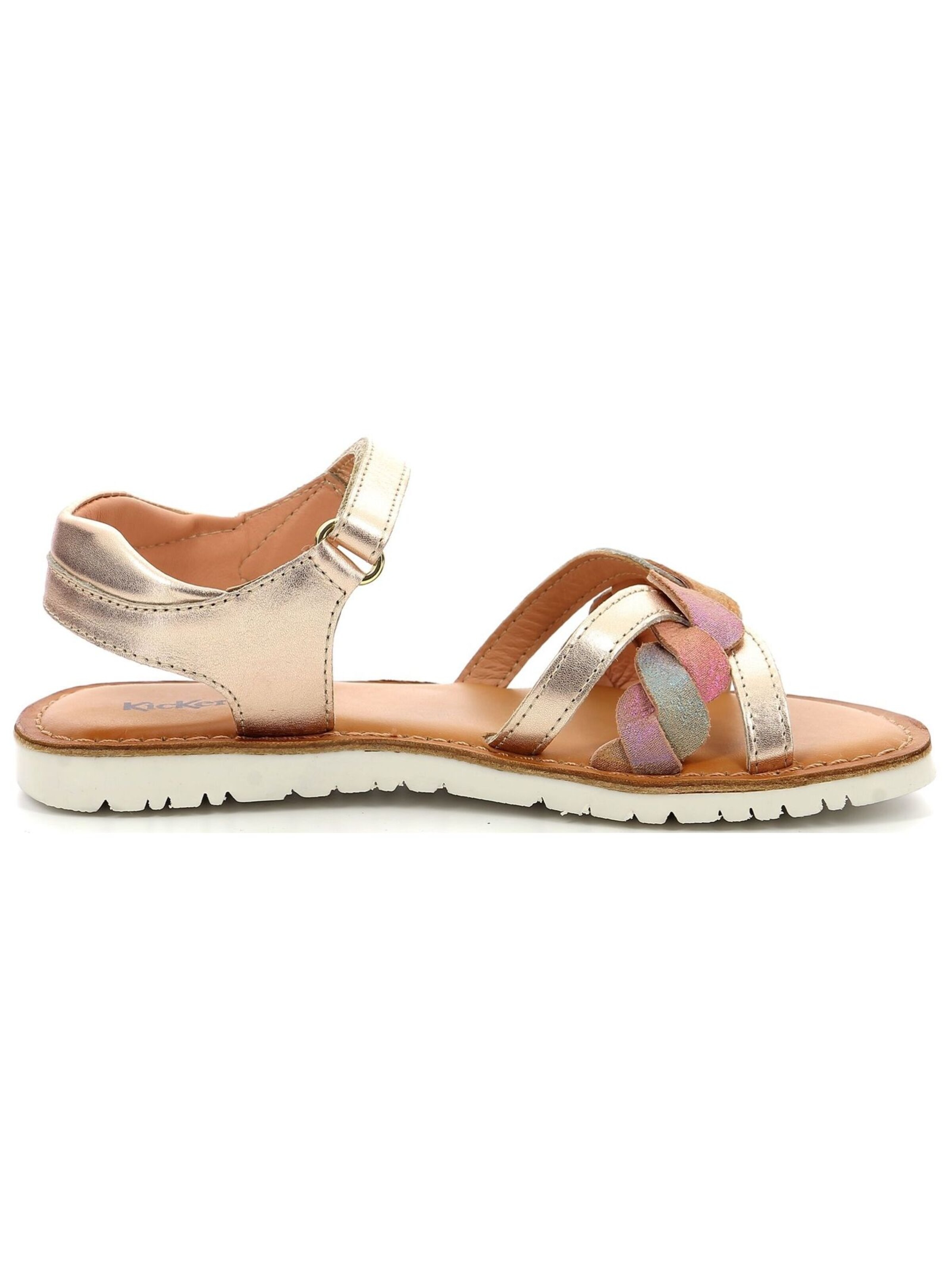 Sandalo di Kickers in oro