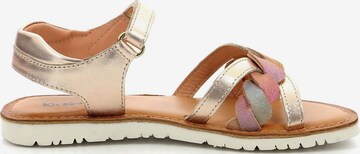 Kickers Sandalen in Goud