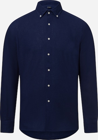 Nils Sundström Button Up Shirt ' ' in Blue: front