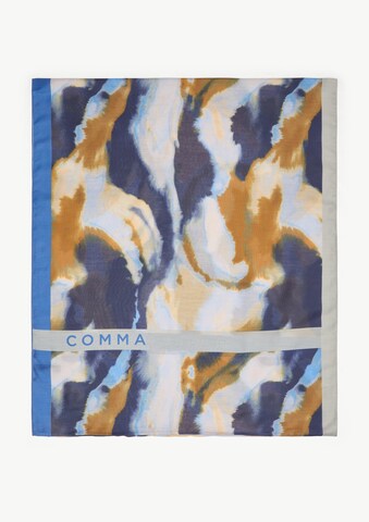 Écharpe COMMA en bleu
