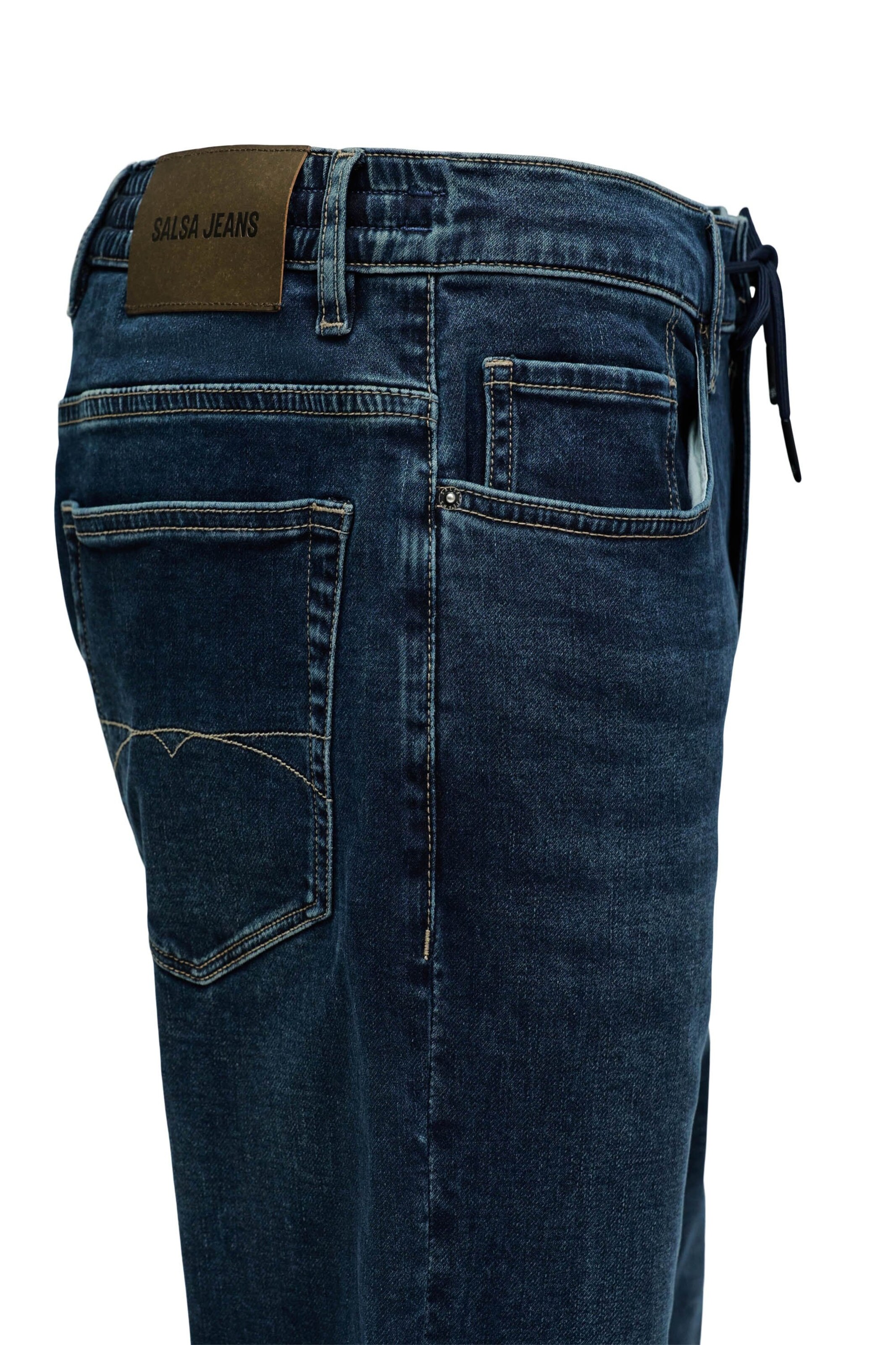 Salsa Jeans Regular Broek in Blauw