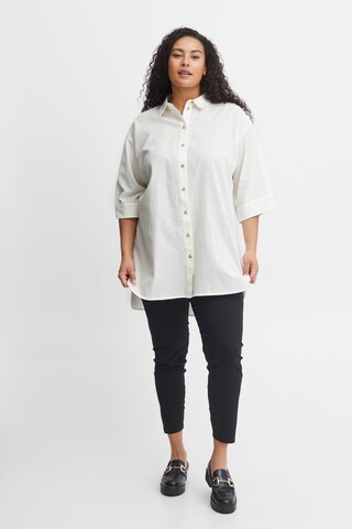 Fransa - Blusa 'MADDIE' en blanco