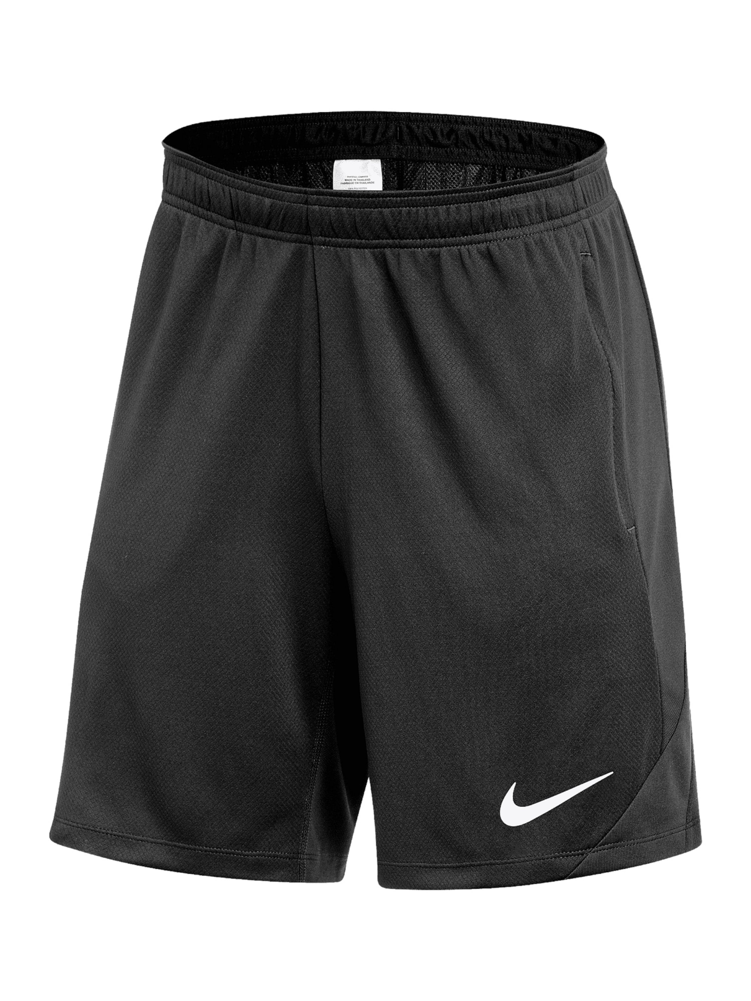 NIKE Regular Sportshorts 'Strike 24' in Schwarz: Vorderseite