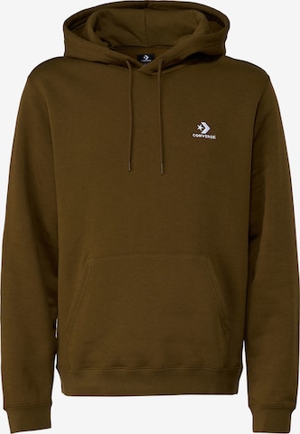 CONVERSE Sweatshirt in Green: front