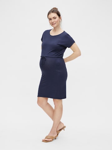 MAMALICIOUS Kleid 'Alison' in Blau