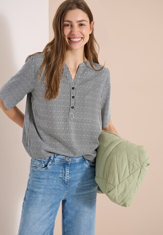 CECIL Bluse in Schwarz: Vorderseite