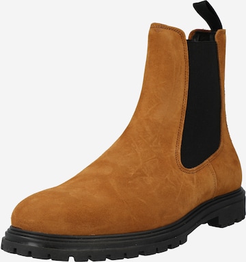 Les Deux Chelsea boots 'TOBY' in Brown: front