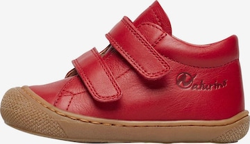 NATURINO Sneakers 'COCOON VL' in Rood: voorkant