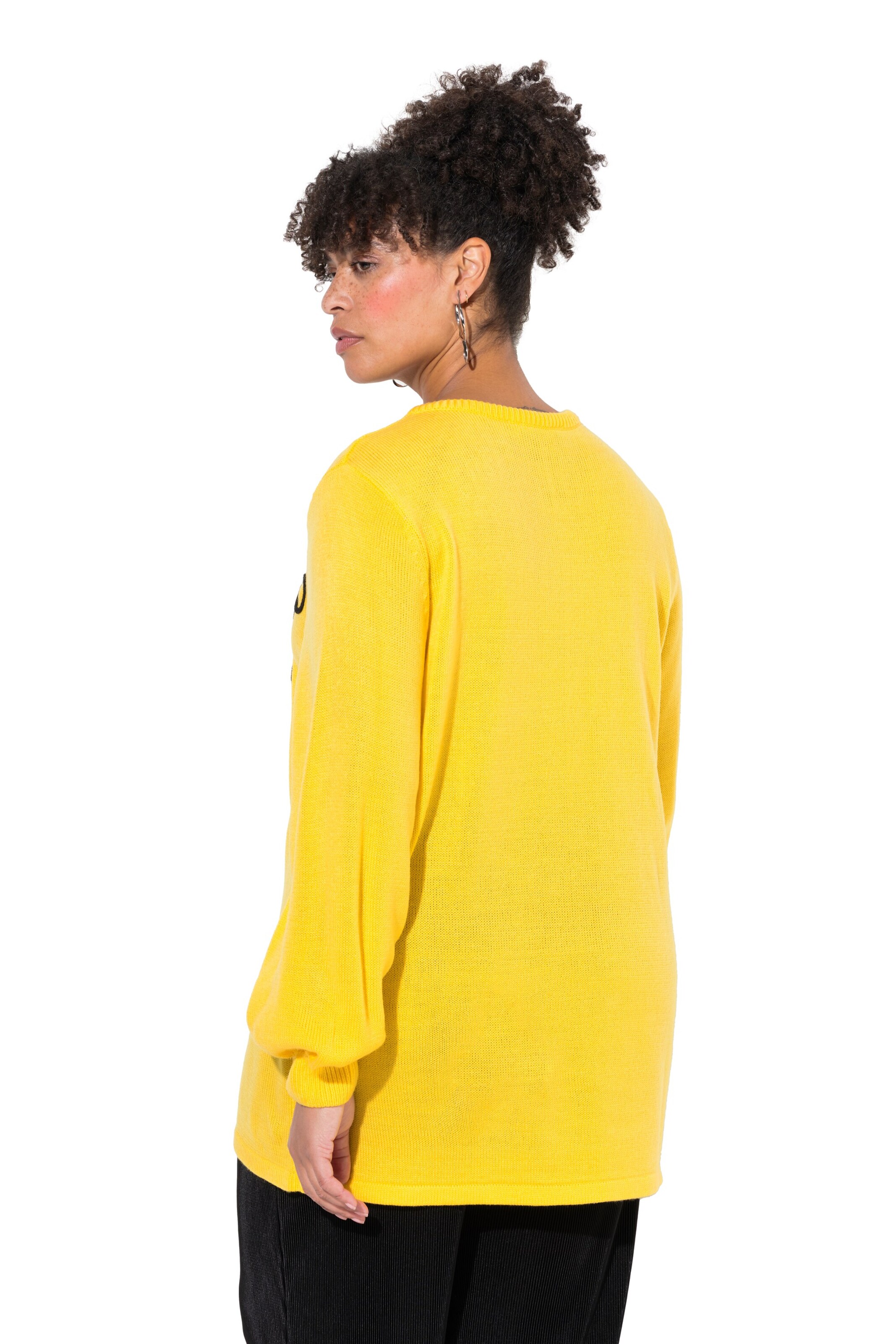 MIAMODA Sweater in Yellow