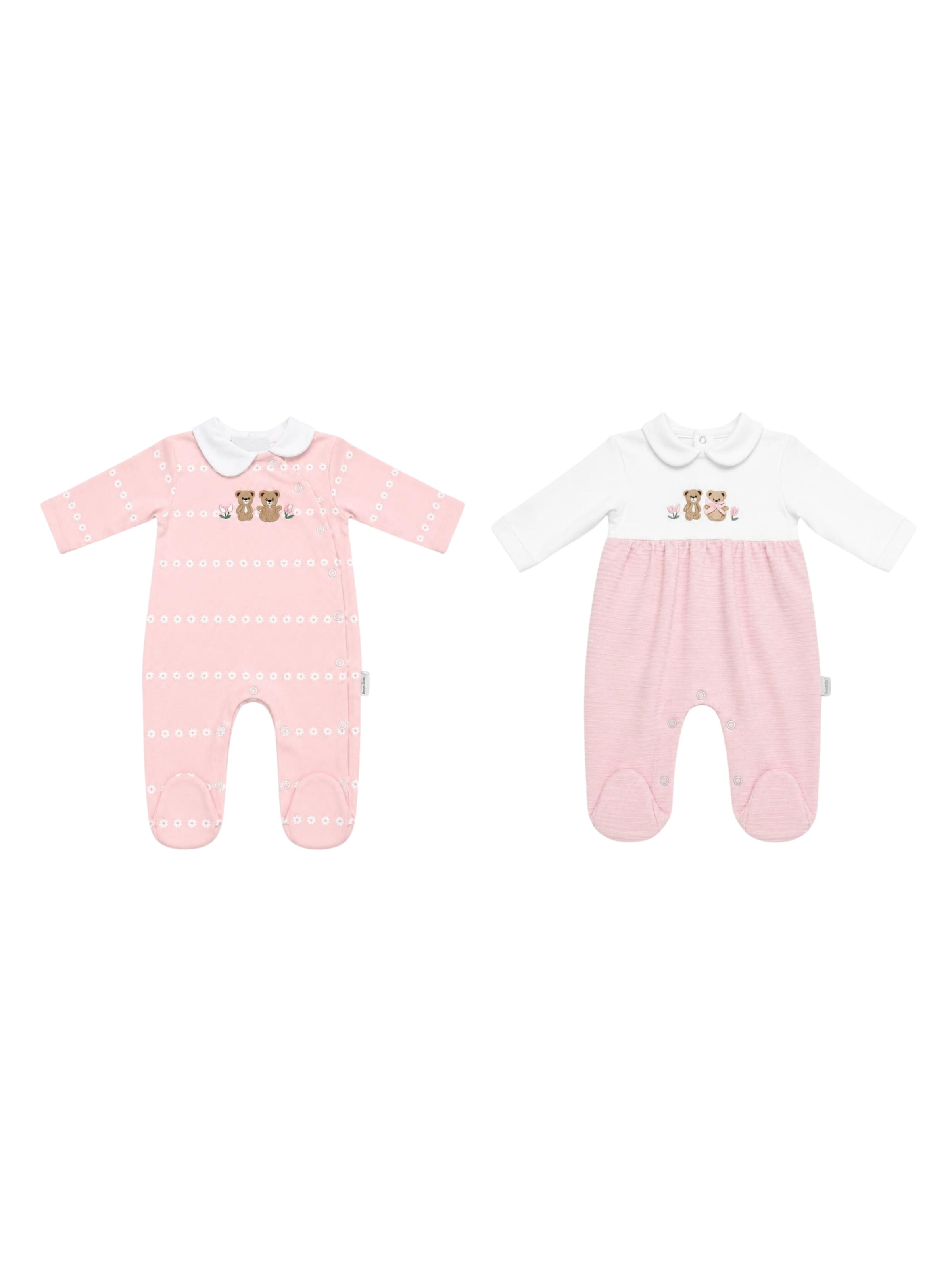 Bumber Set in Pink: front