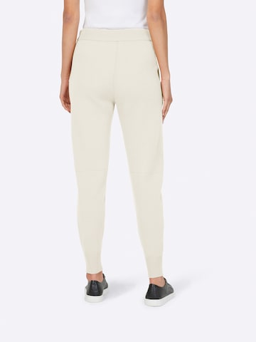 heine Tapered Broek in Beige