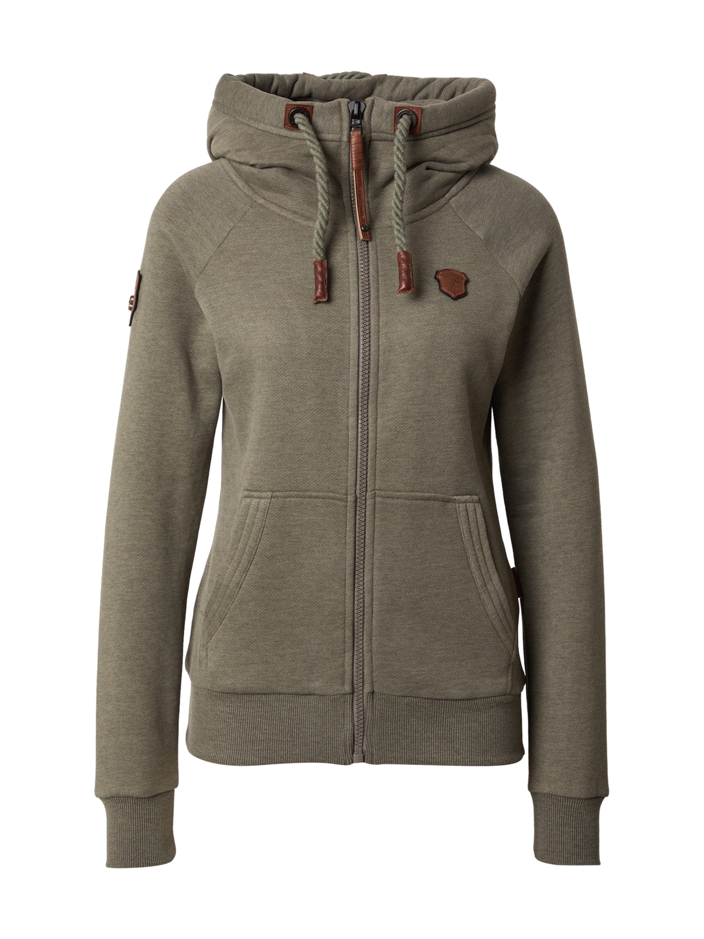 naketano Sweat jacket in Green: front