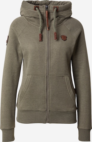 zaļš naketano Sportiska jaka: no priekšpuses