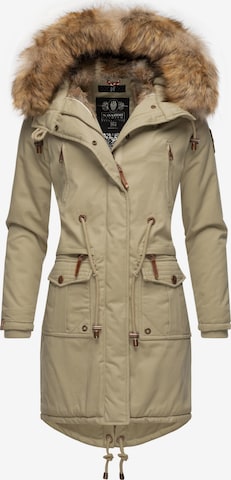 NAVAHOO - Parka de inverno 'Rosinchen' em cinzento: frente