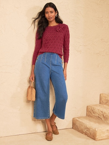 love & roses Sweater in Red