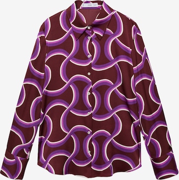 MANGOBluza 'IDEALE' - ljubičasta boja: prednji dio