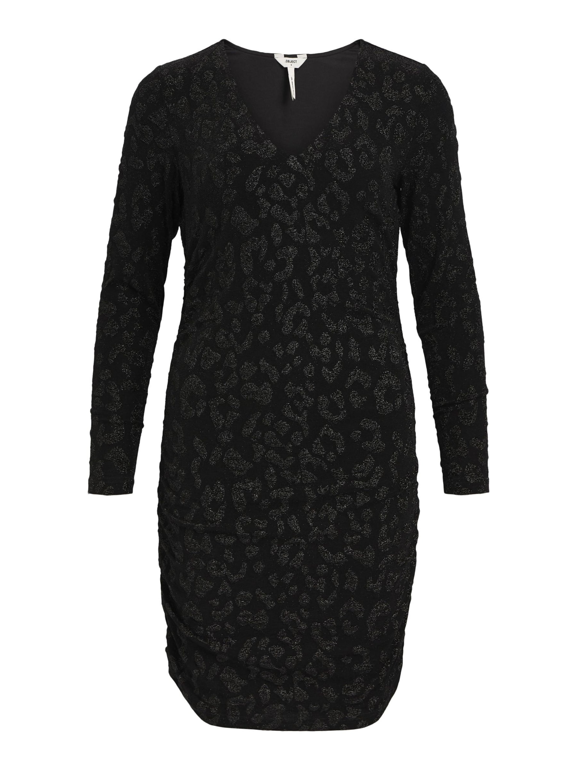 OBJECT Kjole 'Aislin Alona' i sort: forside