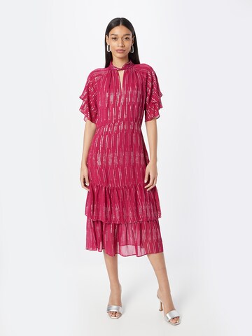 Wallis Dress in Pink: front