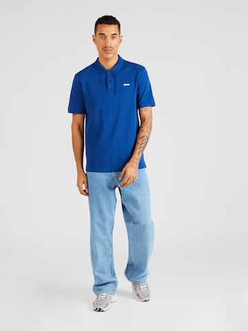 HUGO Red Poloshirt 'Donos222' in Blau