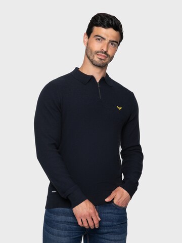 Threadbare Pullover 'Bintcliff' in Blau: Vorderseite