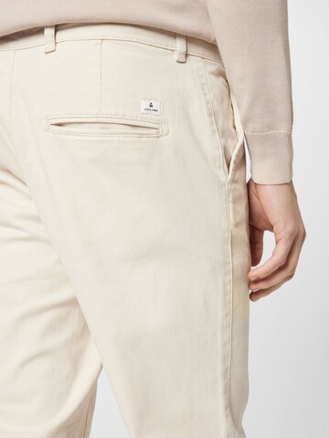 JACK & JONES Slim fit Chino trousers 'MARCO DAVE' in Beige