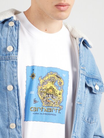 Carhartt WIP - Camisa 'Old World' em branco