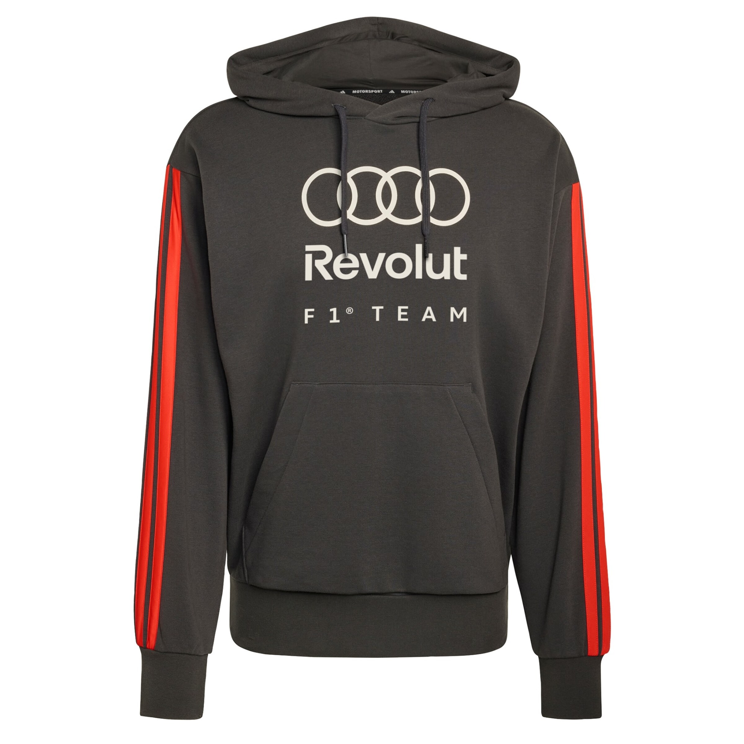 ADIDAS PERFORMANCE Sportsweatshirt 'Audi Formula One Team DNA' in rot / schwarz / weiß, Produktansicht
