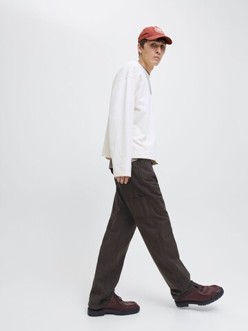JACK & JONES Loosefit Broek in Bruin