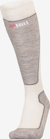 UphillSport Athletic Socks 'VALTA' in White: front