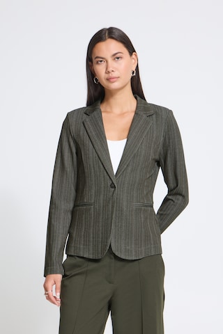 ICHI - Blazer 'IHKate' em verde: frente