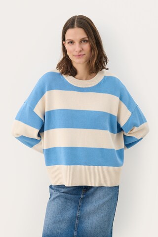 Part Two Oversized sweater 'SerafinePW' in Blue: front