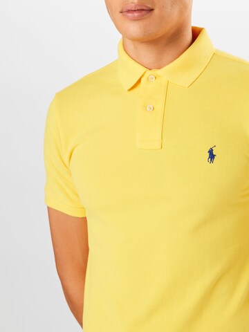 Polo Ralph Lauren Klasický střih Tričko 'SSKCSLM1-SHORT SLEEVE-KNIT' – žlutá