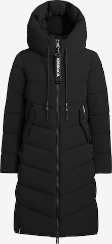 khujo Зимно палто 'Mikia2-YM' в черно: отпред