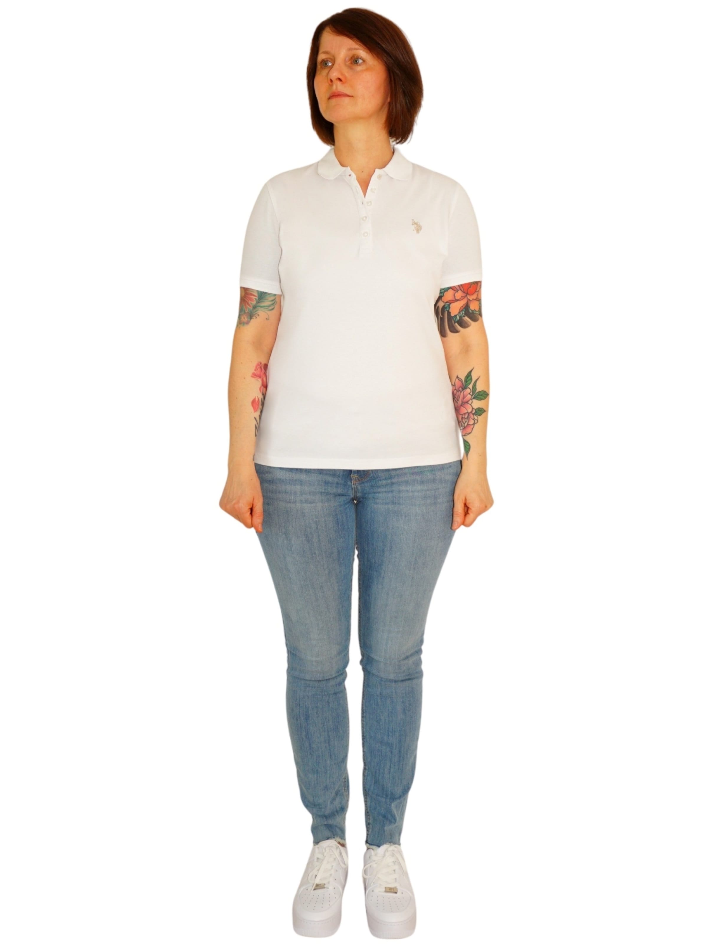 Maglietta di U.S. POLO ASSN. in bianco